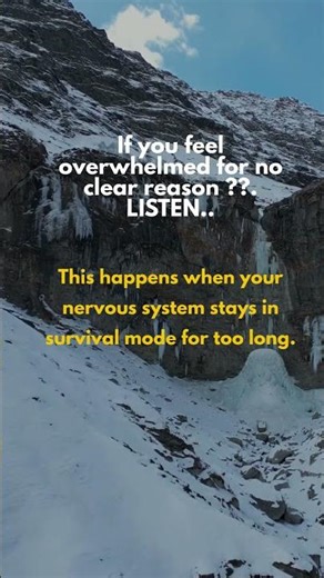 If you feel overwhelmed for no reason