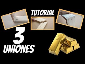 💡DISCOVER the 3 MOST used wood Joints in carpentry 🛠