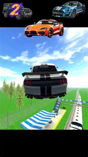 EXTREME CAR JUMP IN INDIAN BIKE GAME 3D #shorts #indianbikesdriving3d ‪@rohitgamingstudio6902‬