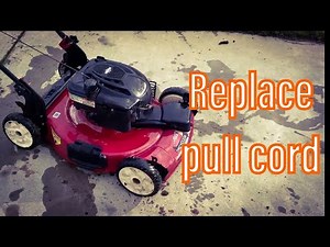Part 3 Saving a Toro Recycler - Replace Pull Cord