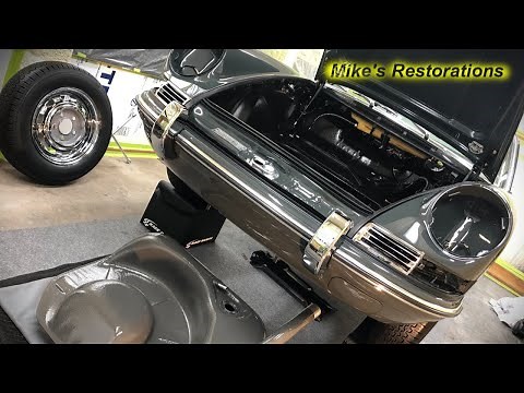 Porsche 911 Restoration Installing fuel tank! Video 71