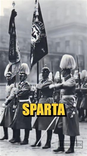 Was Sparta Reborn as Prussia in World War One? #shorts #historyshorts