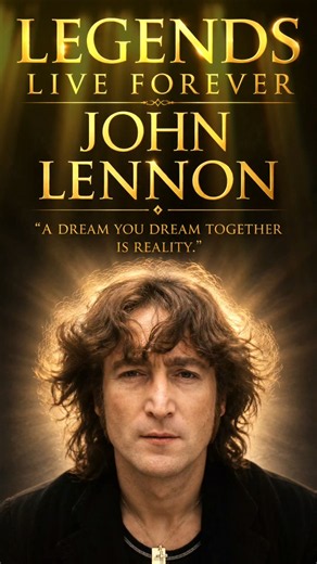 John Lennon — Legends Live Forever 🕊️ #johnlennon #thebeatles #legend #rip