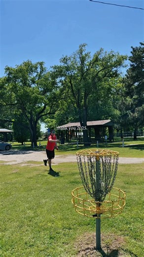 Thank you 2025 ❤️ A year ago I thought about hanging it all up. I was in the disc golf content game for over 5 years and my lamp was running out of oil. I took a break. I took a month off and thought this is freedom. I thought I was done and didn’t want to get back into making content. Then it all changed. I had a video in my camera roll I wanted to post but never did. So after a break I decided to post the video and it took off. It was the spark I needed that I can still do this. In 2025 I foun