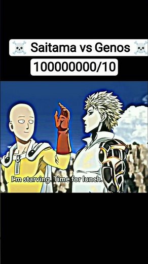 saitama vs genos | full fight | #onepunchman