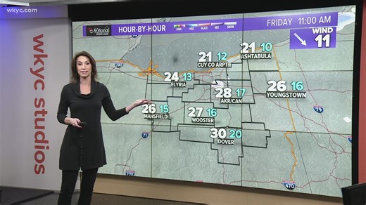6 p.m. weather forecast February 24, 2022