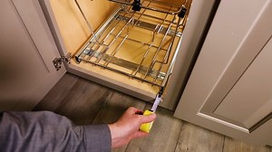 Watch Rev-A-Shelf&colon; Kitchen Double Pull Out Trash Cans Installation on Amazon Live