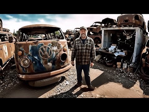 ASMR Restoration of a Legendary Volkswagen T1 Van: Soothing Sounds & Detailed Process