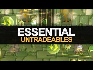 Essential & Helpful Untradeables in OSRS