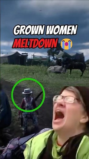 Grown adult crashing out over REDM RP horse 🤣 #fivem #trolling #redm