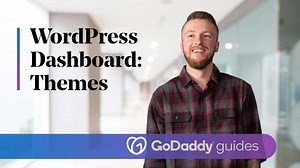 GoDaddy Help Center - How-To Video - Use and install WordPress themes