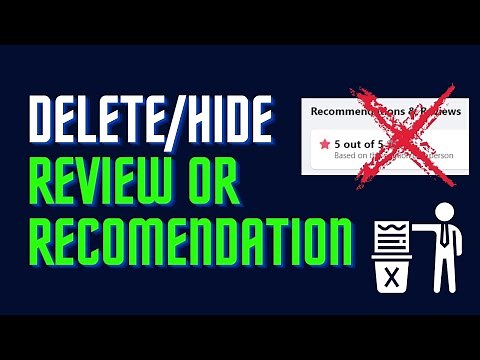 How to Delete/Hide a Review or Recommendation on Facebook Business Page 2025
