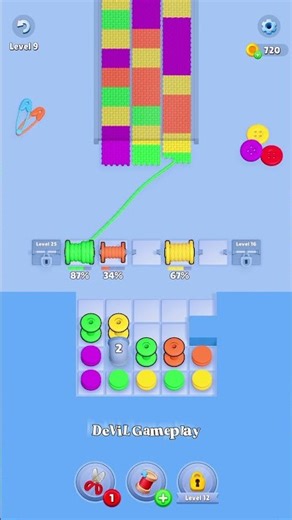 Level 9 • One Mistake = Game Over 😳💥 | DeViLGameplay #game #gamer #gameplay #devilgameplay