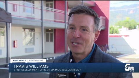 Housing option at Springs Rescue Mission for people experiencing homelessness