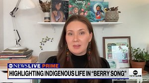 4.8K views · 52 reactions | Author and illustrator Michaela Goade discusses her new book, “Berry Song”: “To prioritize these stories that are written and illustrated by Native peoples today is very important for all of us.” https://abcn.ws/3oic5ly | ABC News Live | Facebook