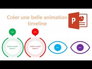 Animation Powerpoint #20: Belle animation de timeline dans PowerPoint