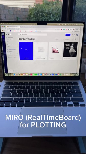 I love Miro! I’ve been using it since it was called Realtime Board, it’s my OG organisation software! Here’s a little guide for how I set up a new board for a story.