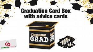 Watch Graduation Card Box with Advice Cards on Amazon Live