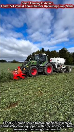 Smart Farming in Action | Fendt 724 Vario & Yara N-Sensor Optimizing Crop Yields
