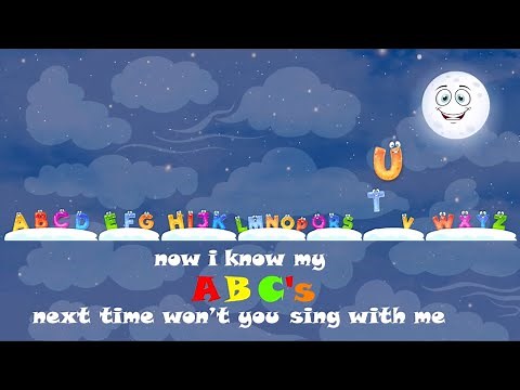 ABC song slow version | Let's Learn the Alphabet - Preschool Learning | Nursery Rhymes