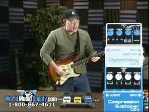 Boss Compression Sustainer CS-3 Effects Pedal