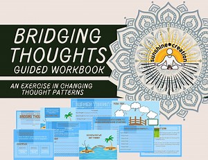 Negative to Positive Thinking | Printable Worksheets for Teens | for Kids | Bridging Thoughts Printable Workbook | Social Emotional Learning - Etsy