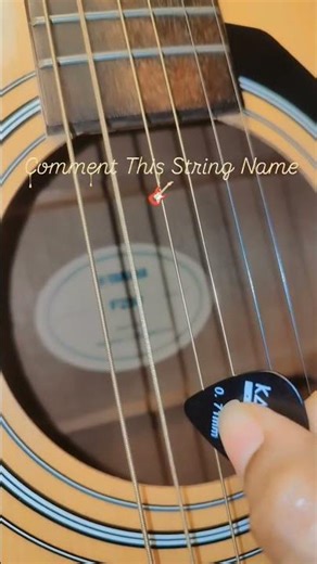 Comment This String Name #strings #guitartuner #guitar