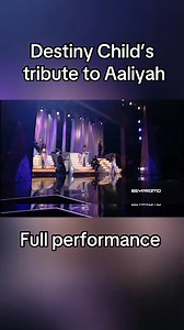 1.5K views · 45 reactions | “Destiny’s Child honoring Aaliyah at the 2001 Soul Train Lady of Soul Awards, just days after her passing  #Aaliyah #DestinysChild #Tribute” | Whó Mè | Facebook
