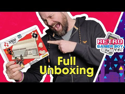 Full Unboxing of the Amiga 500 Mini