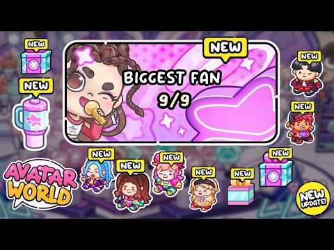 ⭐ NEW UPDATE! ✅ ALL NEW BIGGEST FAN SECRETS 🤩 AVATAR WORLD SECRETS