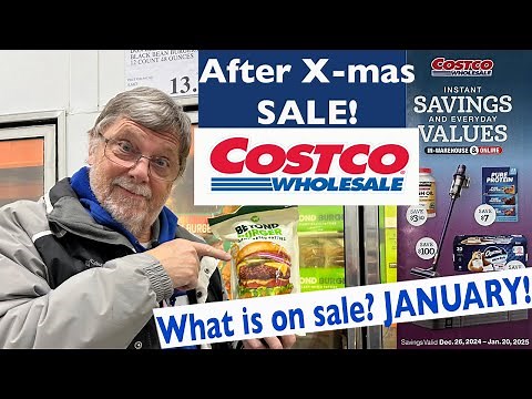 AFTER CHRISTMAS SALE! What you should BUY at COSTCO for JANUARY 2025 MONTHLY SAVINGS BOOK DEALS