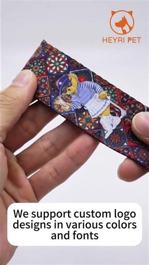 How We Hot Press Custom Logos on Dog Collars | OEM Pet Products Manufacturer #custom #dogcollar