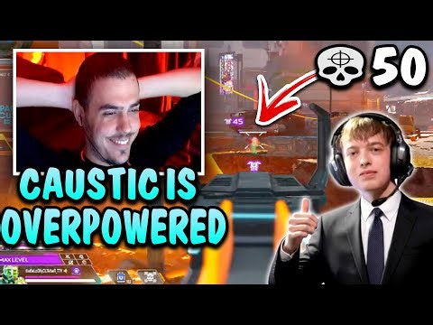 Faide Makes Caustic Look OVERPOWERED in Apex Legends