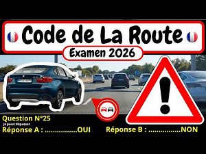 ✅ TEST GRATUIT DU CODE DE LA ROUTE 2026 🚗 #193