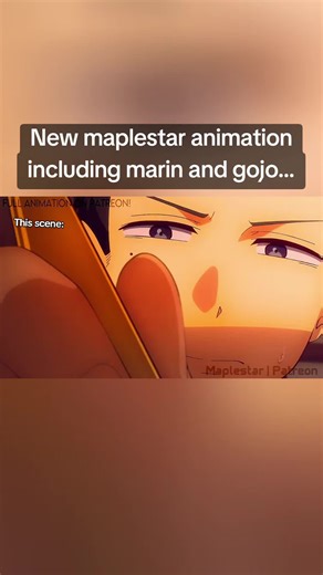 New maplestar animation 🙌!! #fyp #anime #mydressupdarling #sonobisquedollwakoiwosuru