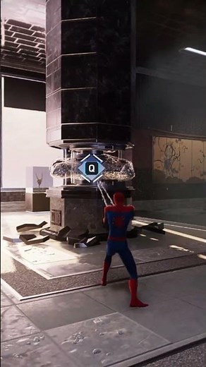 Fisk really thought that glass can stop spiderman. #shorts #marvel