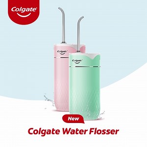 If gargling with water can draw out food particles in your mouth, imagine flossing with it in your own home ! Colgate Water Flosser harnesses the power of water to easily remove bacteria 裂 and plaque^ that are stuck in between your teeth 醴 everyday. Try it now! #Waterflosser # OralHygiene #WaterPik #Flossing #OralHealth ^ vs string floss | Colgate Singapore | Facebook