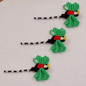 157K views · 3.8K reactions | Hand Embroidery Amazing Easy Dragonfly Making Idea with Wool | Dian Diy Tech | Facebook