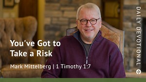 1 Timothy 1:7 - What’s life without a little risk? If we’re going to practice what we’re called to do—share the gospel—we need to get comfortable with taking a few risks. Watch this video and be inspired to share God’s Word with someone He puts on your heart. If you would like to partner with us in our mission of making the life-changing wisdom of the Bible available and accessible to all, please consider making a donation at https://ourdailybread.ca/donate-2/ | Our Daily Bread