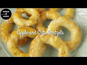 Home Made Apple and Oat Pretzel Dog Treats - World of Angus