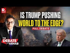 Debate With Arnab: Trump Orders More Warships Towards Iran As War Spreads | Full Debate
