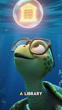 The Turtle Who Built a Library Under the Sea