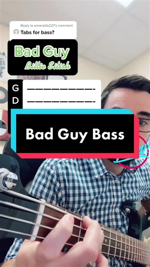 Billie Eilish Bad Guy Bass Tutorial
