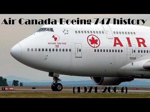 Fleet History - Air Canada Boeing 747 (1971-2004)
