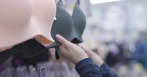 Close Shopping Young Woman Chooses Underwear Stock Footage Video (100% Royalty-free) 1046848276 | Shutterstock