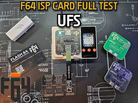 F64 ISP CARD FULL Test: UFS #f64 ‪@thefonefix‬