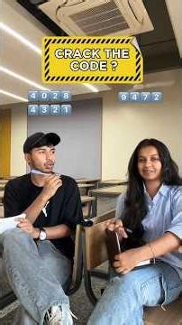 Crack the Code challenge 🔐 | Who won?🤯 #youtube #shorts