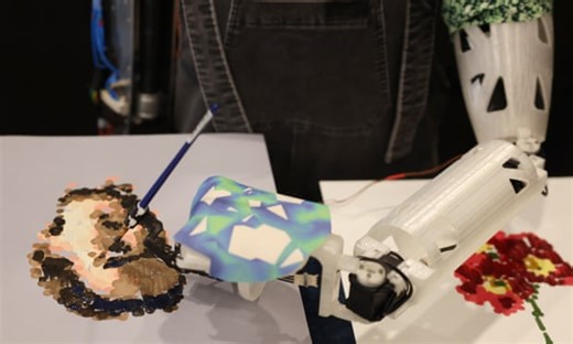 ‘Mind-blowing’: Ai-Da becomes first robot to paint like an artist