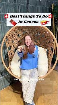 ad🇨🇭Geneva travel guide - best things to do in Geneva, Switzerland #travel #geneva #switzerland