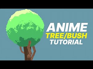 Anime Tree / Bush Tutorial (Cartoon Cell Shading) - Blender 2.92 Eevee